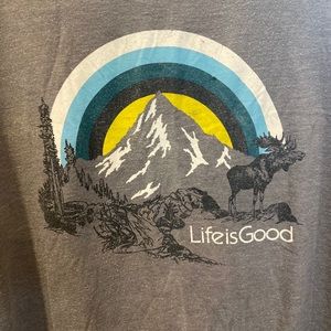 Life is good unisex t shirt